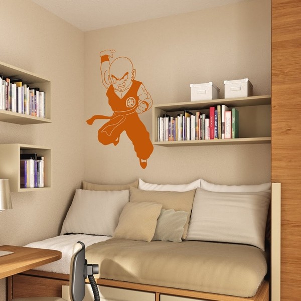 Exemple de stickers muraux: Dragon Ball - Krilin